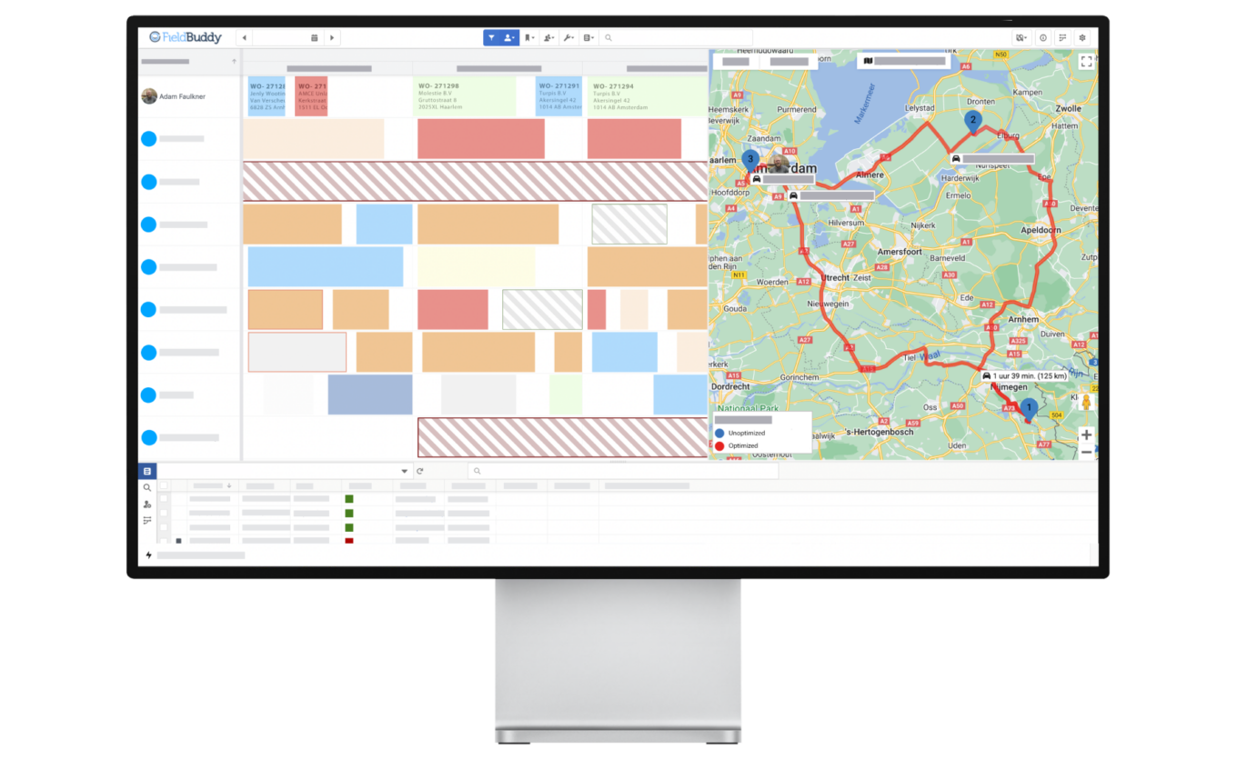 AI based route optimization